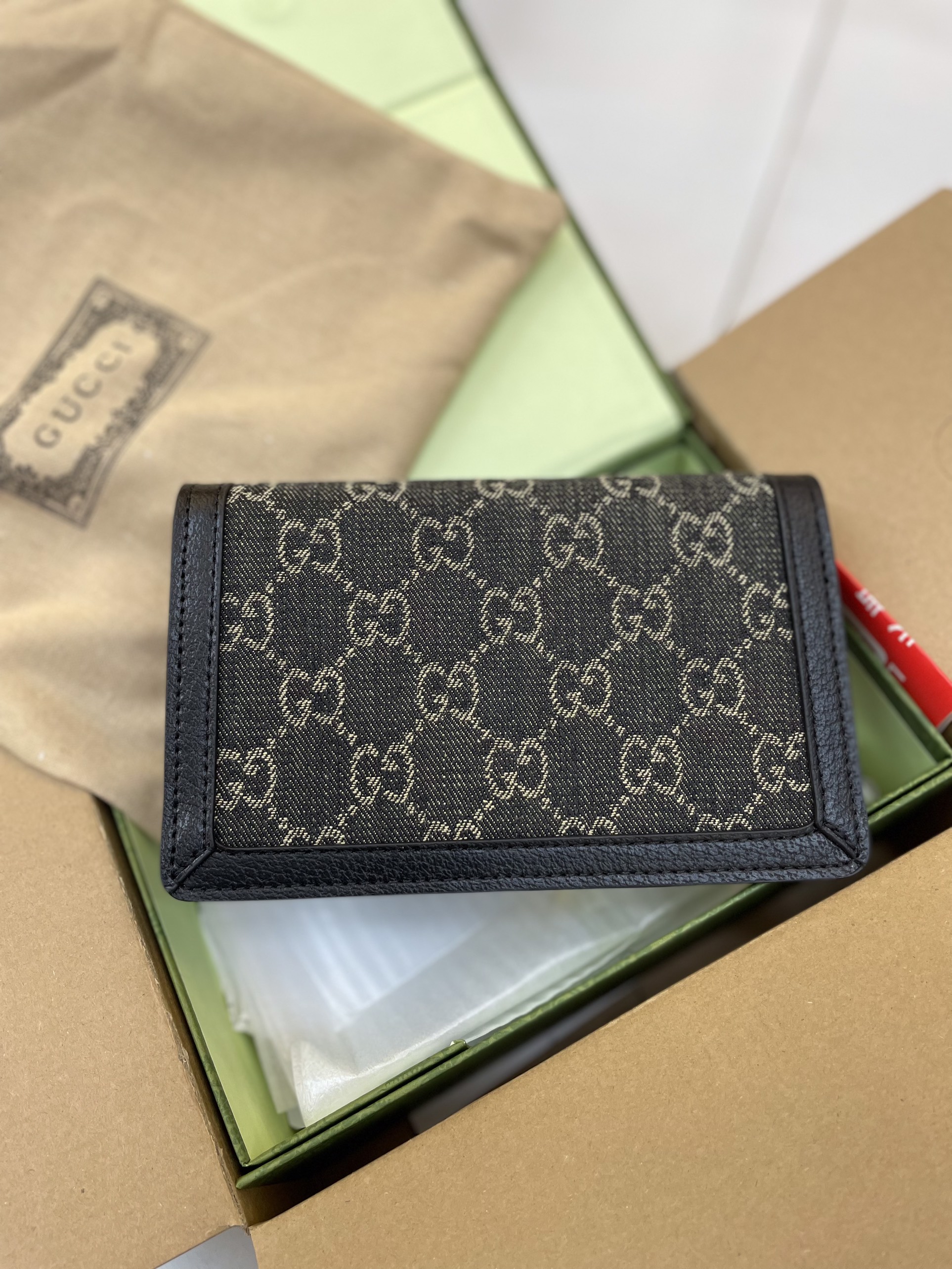 Túi Xách Gucci Dionysus Super Màu Đen Khóa Bạc Size 18cm